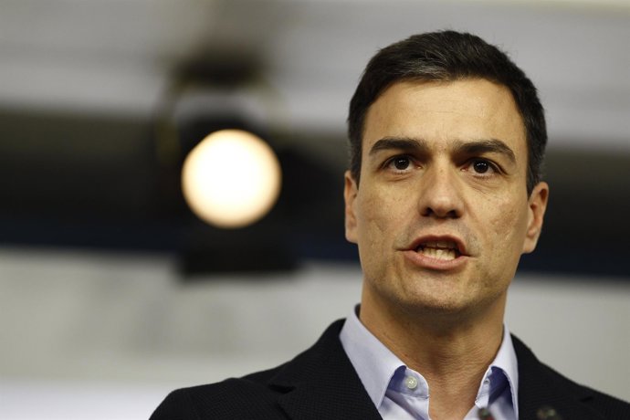 Pedro Sánchez tras la Ejecutiva Federal del PSOE