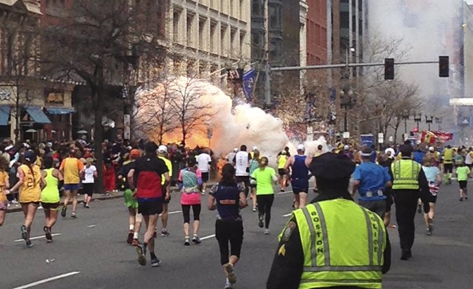 Atentando maratón de Boston abril 2013