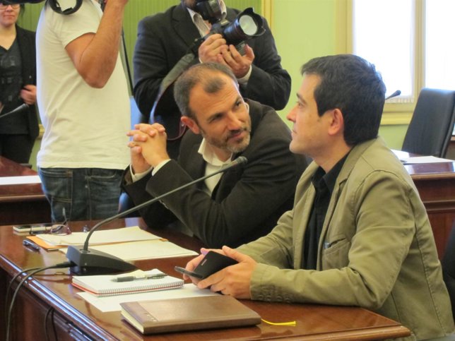 El portavoz del grupo parlamentario MÉS per Mallorca, Biel Barceló