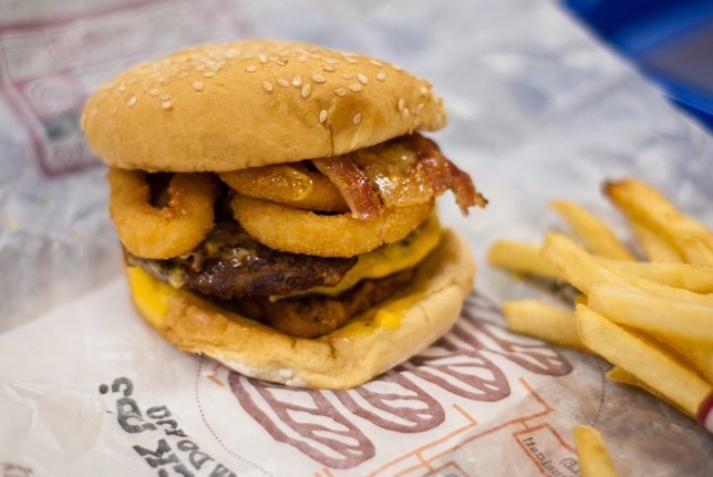 Hamburguesa, comida rápida