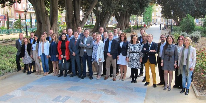 José Ballesta con su equipo 