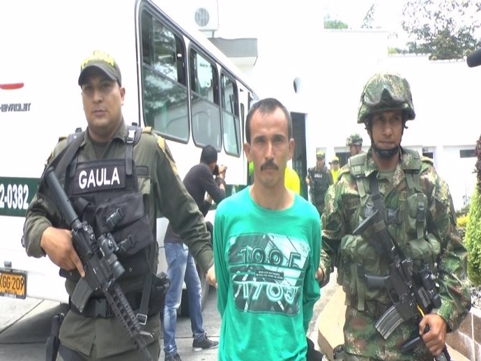 Capturan a cabecilla de comando de las FARC, alias Leandro