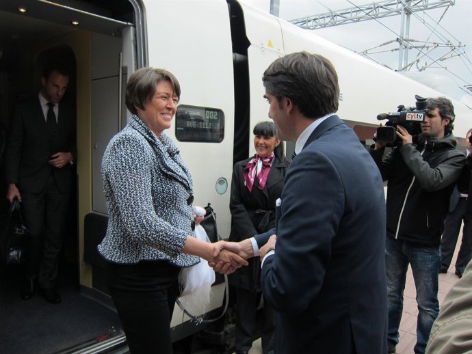 Suárez Quiñones recibe a Bulc