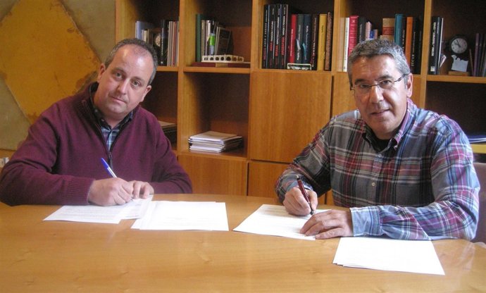 Firma convenios Uruñuela