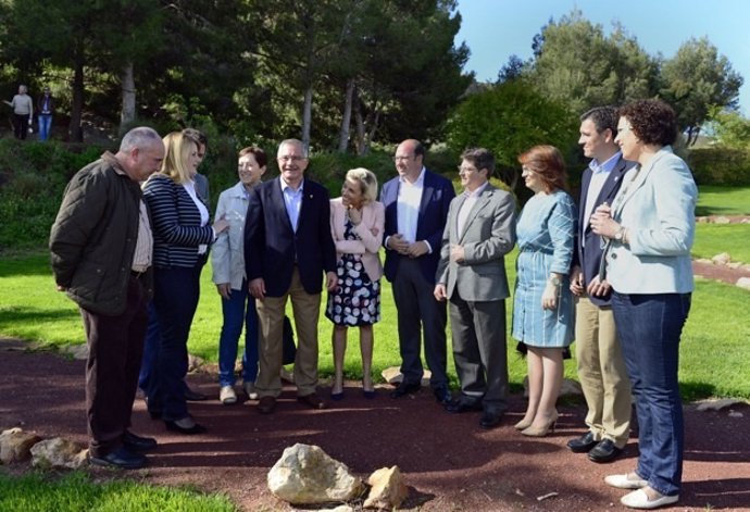 Pedro Antonio en visita comarca Guadalentín