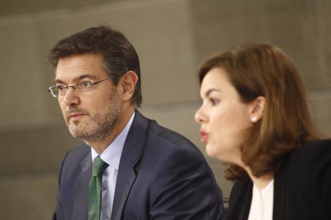 Rafael Catalá y Soraya Sáenz de Santamaría