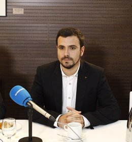 Alberto Garzón, candidato de IU