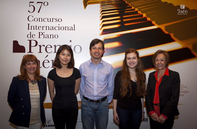 Finalistas del Premio 'Jaén' de Piano