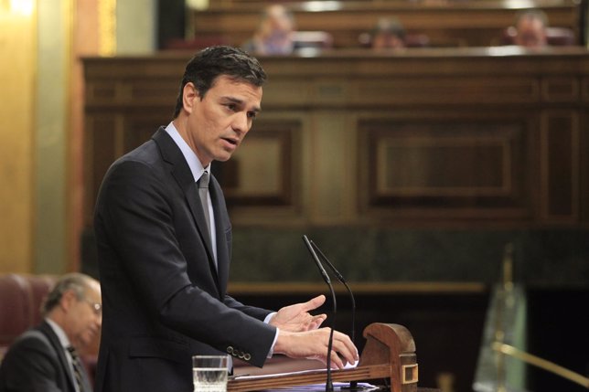 Pedro Sánchez en el Congreso