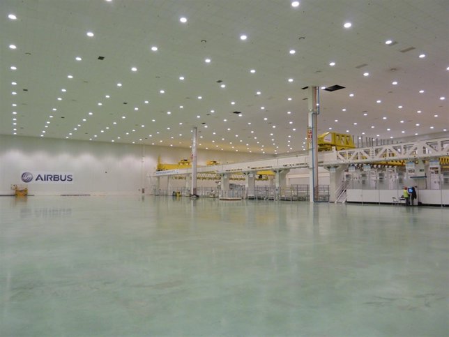 Hangar planta Airbus Illescas 