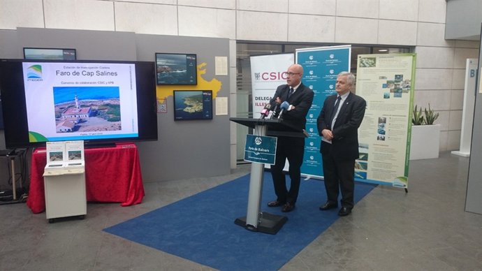 Alberto Pons (APB) y José Ramón Urquijo (CSIC)