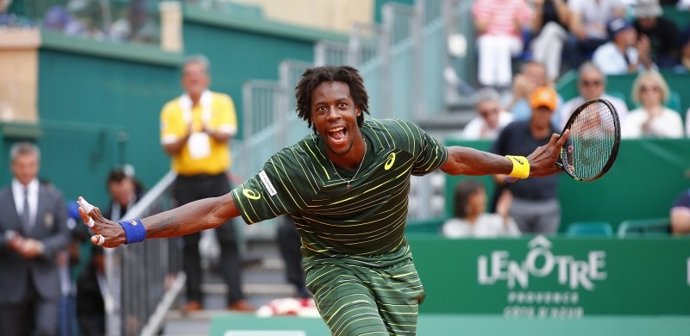 Monfils celebra su pase a las semifinales del Masters 1000 de Montecarlo