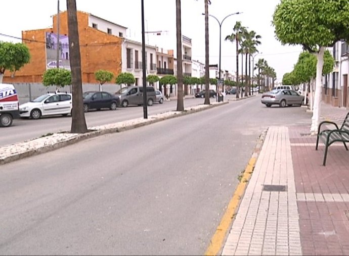 Una calle de Pedrera