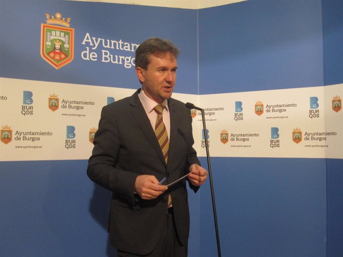 El alcalde de Burgos, Javier Lacalle