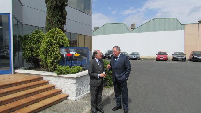 Clemente González (d) y Tomás Villanueva (i)