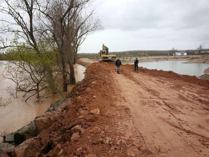 Obras reparación de temporales de riadas