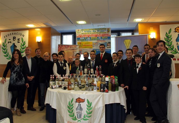 Concurso de coctelería en 2014