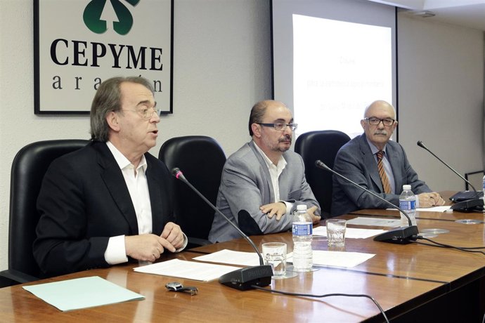 Pérez Anadón y Lambán, este viernes en Cepyme