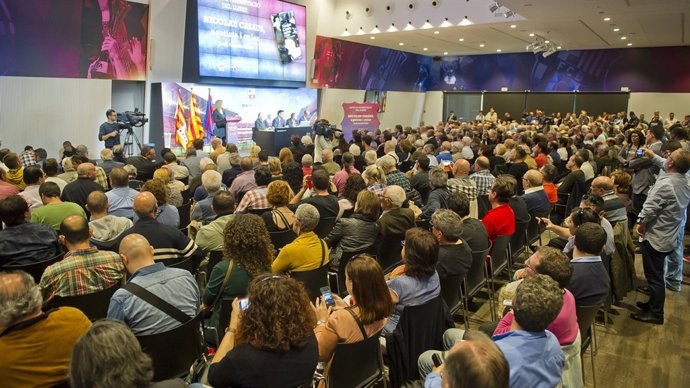 Nicolau Casaus presentación libro 'Casaus, ugetista y culé'