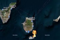 La mancha de fuel del Oleg Naydenov continúa a la deriva alejándose de Canarias en dirección suroeste