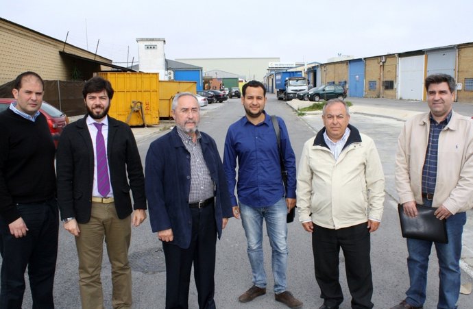 Rojas con los empresarios.