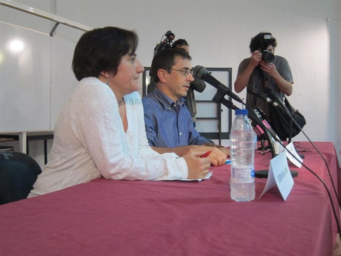 El ecretario de programa de Podemos, Juan Carlos Monedero