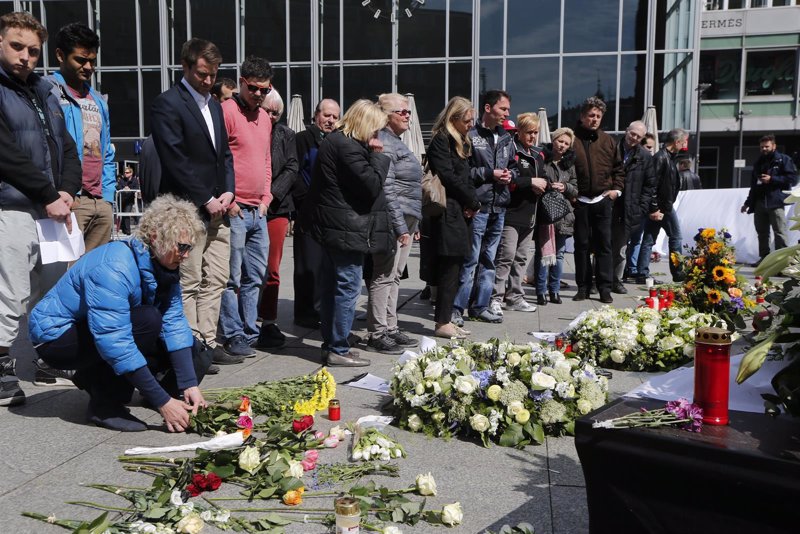 Memorial por las víctimas de Germanwings