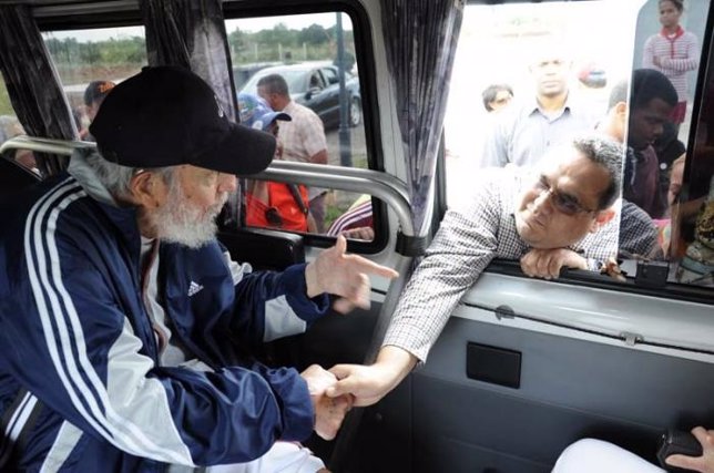 Fidel Castro reaparece ante el público (abril 2015)