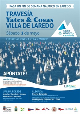 Cartel de la Travesía del Salón Náutico de Cantabria