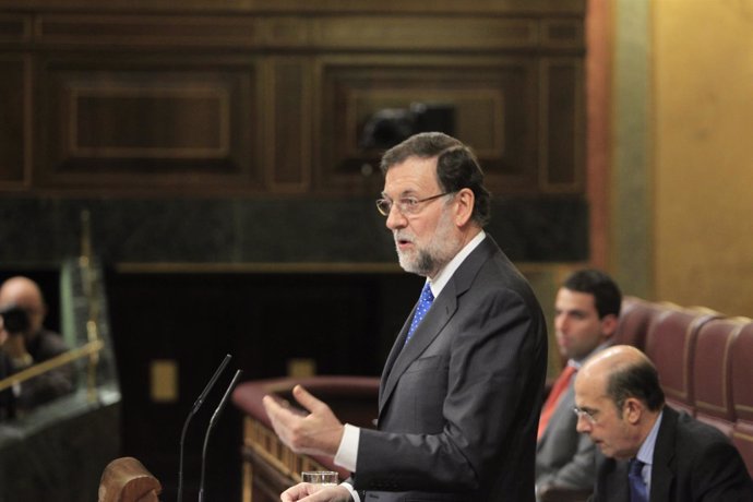 Mariano Rajoy en el Congreso