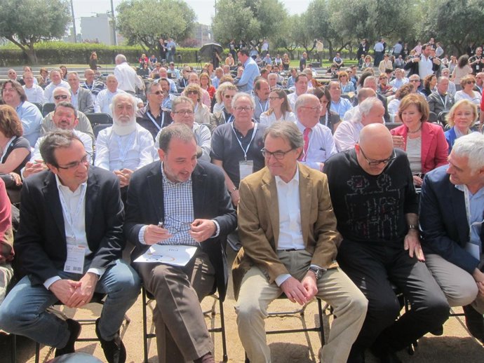 J.Rull, R.Espadaler, A.Mas y L.Corominas, CiU