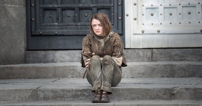 Arya Stark en Juego de Tronos, La Casa de Negro y Blanco