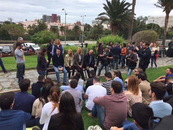 Acto del PP de Canarias