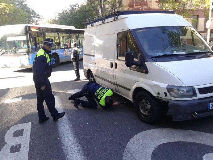 Imagen del accidente