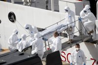 Desembarcan en Malta los cadáveres de la última tragedia del Mediterráneo
