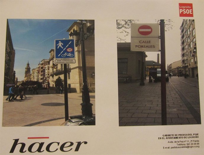 Imagenes de las señales existentes