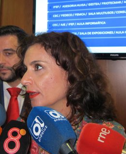 María Jesús Montero, consejera andaluza de Hacienda en funciones