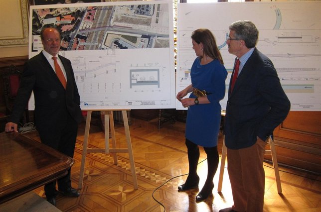 Presentación del proyecto de túnel bajo las vías del tren en Los Santos-Pilarica