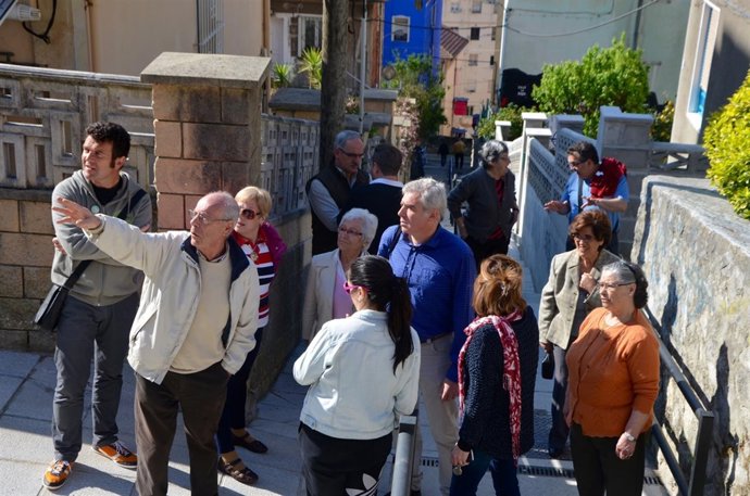 Fuentes-Pila visita la zona de Entrehuertas