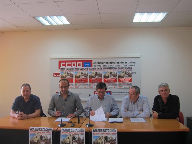 Prsentación manifestación 23 abril por los despedidos Fábrica de Armas.