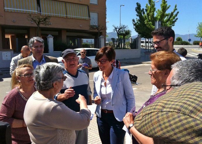 Gámez con los vecinos de Intelhorce