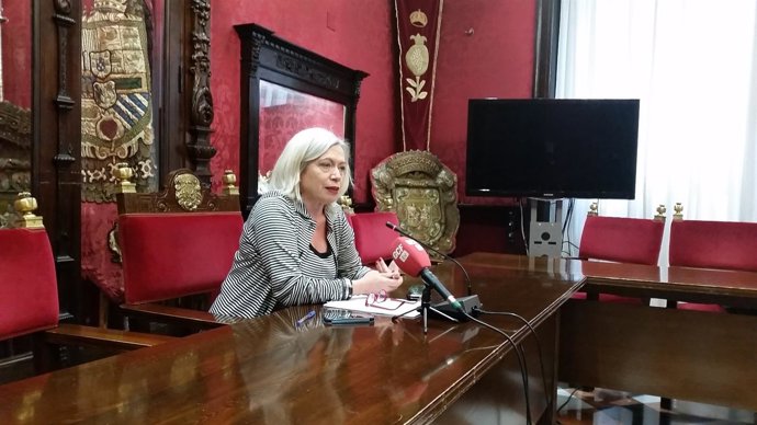 María Escudero, en rueda de prensa