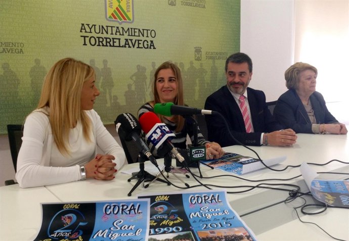 Presentación del concierto benéfico de la Coral San Miguel