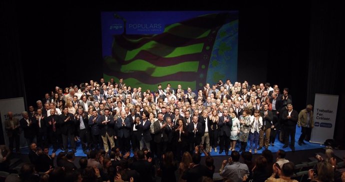 Fabra en el acto de proclamación de candidatos en Xàtiva