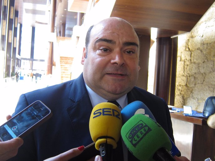 El alcalde de Oviedo, Agustín Iglesias Caunedo (PP)