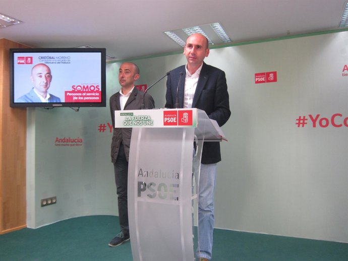 El secretario de Política Institucional del PSOE-A, Francisco Conejo