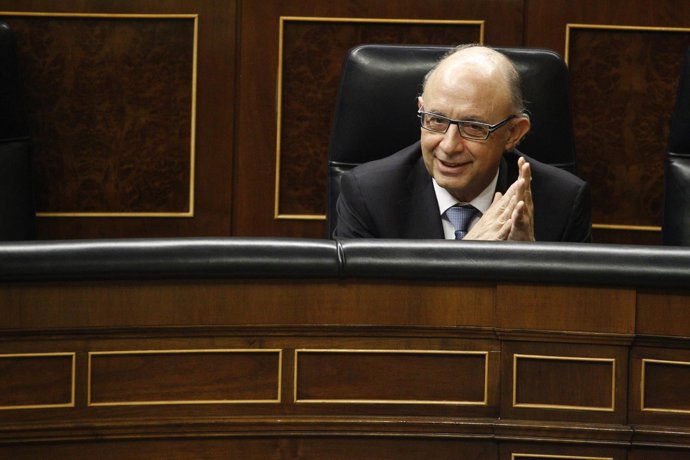 Cristóbal Montoro en el Congreso