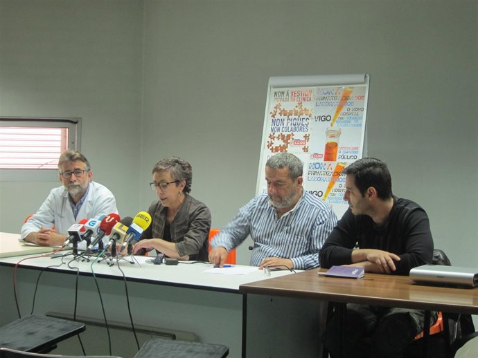 Rueda de CC.OO. Vigo sobre sanidad