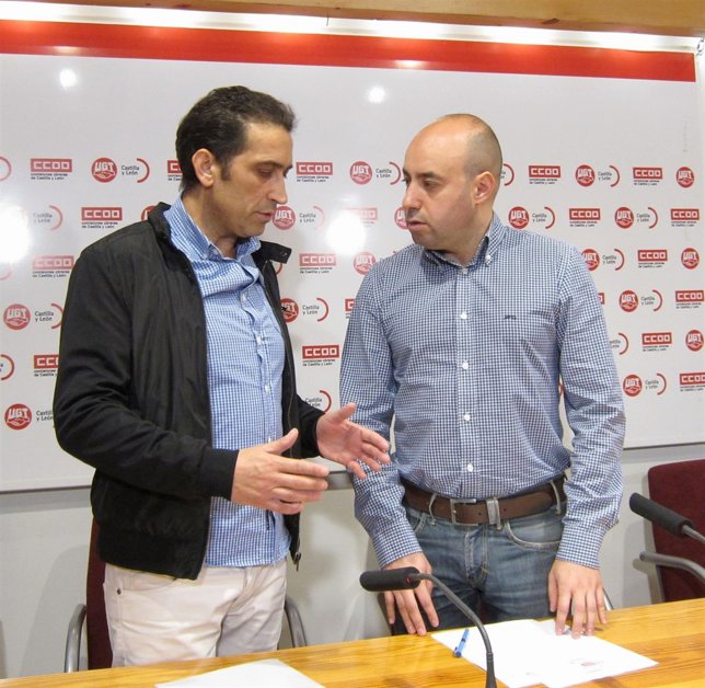 Vicente Andrés (i) y Óscar Lobo (d)