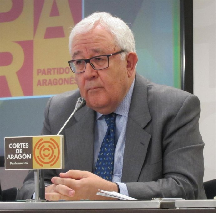 José Ángel Biel, presidente del Partido Aragonés